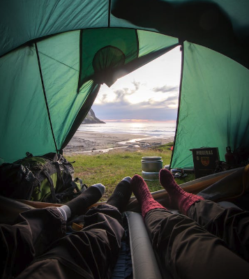 Tienda de Campaña Skandika interior tienda campana